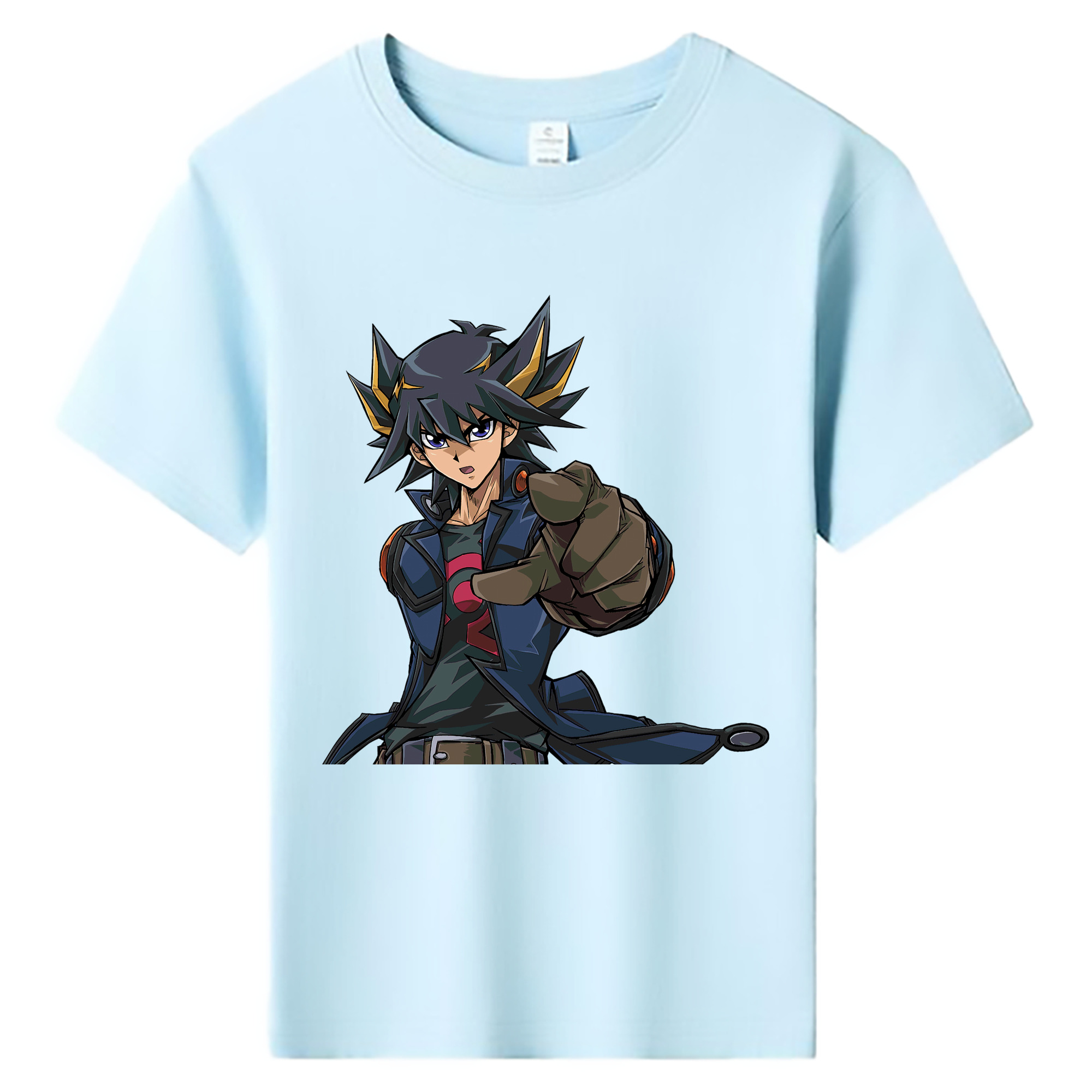 （画像用） 遊☆戯☆王 Yu-Gi-Oh! 綿100％キッズTシャツ（フロントプリント）